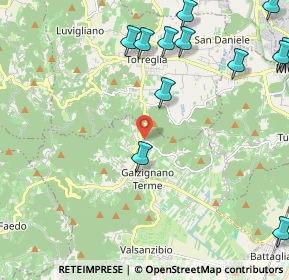 Mappa Via Antonio Canova, 35030 Galzignano Terme PD, Italia (2.95231)