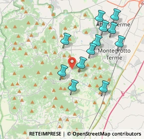 Mappa Via Antonio Canova, 35030 Galzignano Terme PD, Italia (3.745)