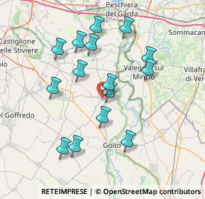 Mappa Via Borgo Stazione, 46049 Volta Mantovana MN, Italia (7.08733)