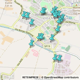 Mappa Via Borgo Stazione, 46049 Volta Mantovana MN, Italia (0.573)