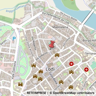 Mappa Via Solferino, 57, 26900 Lodi, Lodi (Lombardia)