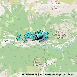 Mappa Via Pian del Tetto, 10070 Ala di Stura TO, Italia (0.28077)