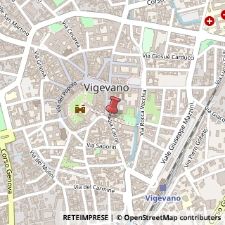Mappa Via Cairoli, 2, 27029 Vigevano, Pavia (Lombardia)