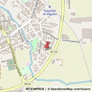 Mappa Via Giacomo Leopardi, 6, 37068 Vigasio, Verona (Veneto)