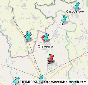 Mappa Via C. Pisacane, 27024 Cilavegna PV, Italia (5.78077)