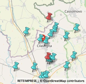 Mappa Via C. Pisacane, 27024 Cilavegna PV, Italia (4.375)