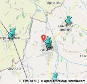 Mappa Via C. Pisacane, 27024 Cilavegna PV, Italia (2.095)