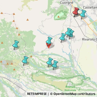 Mappa Via Barbania, 10070 Levone TO, Italia (4.68545)