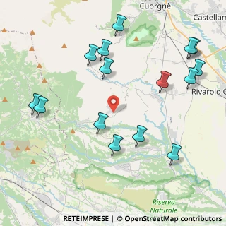 Mappa Via Barbania, 10070 Levone TO, Italia (4.88267)