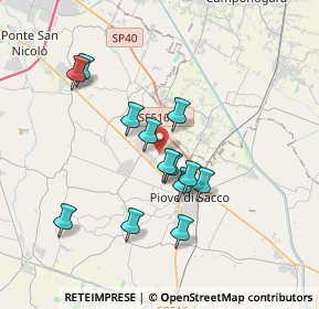 Mappa Via Pilastri, 35020 Sant'Angelo di Piove di Sacco PD, Italia (3.12)
