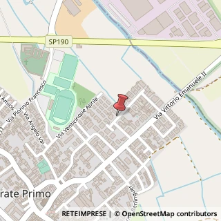 Mappa Via G. di Vittorio, 5, 27022 Casorate Primo, Pavia (Lombardia)
