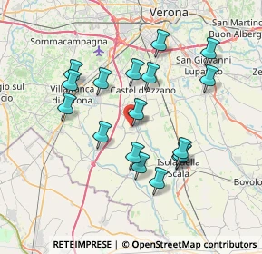 Mappa Via Cesare Battisti, 37060 Vigasio VR, Italia (6.87765)