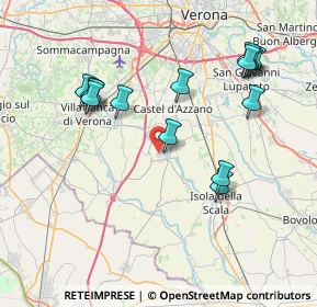 Mappa Via Cesare Battisti, 37060 Vigasio VR, Italia (8.02214)