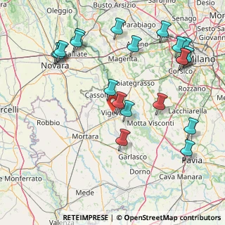 Mappa Viale dei Mille, 27029 Vigevano PV, Italia (19.4005)