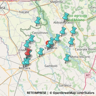 Mappa Viale dei Mille, 27029 Vigevano PV, Italia (7.165)
