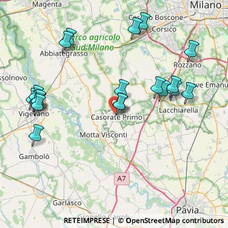 Mappa Via Besate, 27022 Casorate Primo PV, Italia (9.612)
