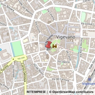 Mappa Via Carrobbio, 2, 27029 Vigevano, Pavia (Lombardia)