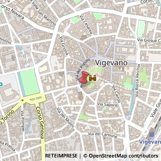 Mappa Via Carrobbio, 4, 27029 Vigevano, Pavia (Lombardia)