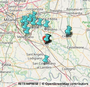 Mappa Via D'Azeglio Massimo, 26900 Lodi LO, Italia (11.889)