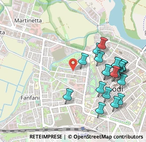 Mappa Via D'Azeglio Massimo, 26900 Lodi LO, Italia (0.5275)