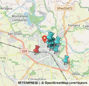Mappa Via D'Azeglio Massimo, 26900 Lodi LO, Italia (0.90818)
