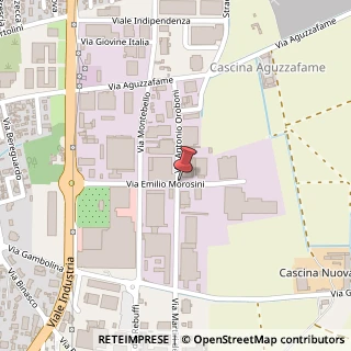 Mappa Via Emilio Morosini, 16, 27029 Vigevano, Pavia (Lombardia)