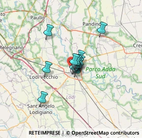 Mappa Via Ungaretti, 26900 Lodi LO, Italia (3.29)