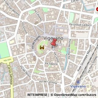 Mappa Corso Cavour, 115, 27029 Vigevano, Pavia (Lombardia)