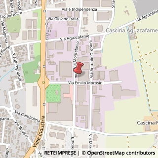 Mappa Via Montebello, 78, 27029 Pavia, Pavia (Lombardia)