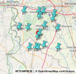 Mappa Via Artigianato, 37060 Mozzecane VR, Italia (6.72235)