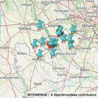 Mappa Str. degli Olmi, 27029 Vigevano PV, Italia (9.80765)