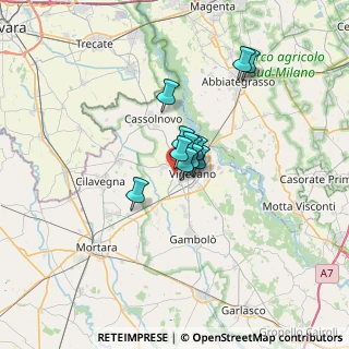 Mappa Strada degli Olmi, 27029 Vigevano PV, Italia (3.6275)