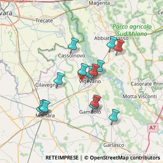 Mappa Strada degli Olmi, 27029 Vigevano PV, Italia (6.82929)
