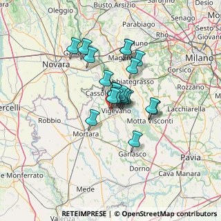 Mappa Strada degli Olmi, 27029 Vigevano PV, Italia (9.1085)
