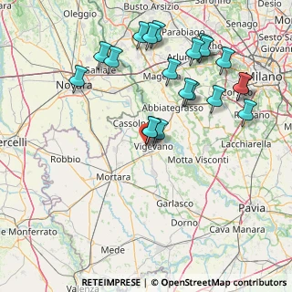 Mappa Strada degli Olmi, 27029 Vigevano PV, Italia (17.499)