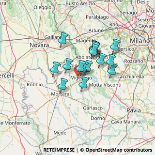 Mappa Strada degli Olmi, 27029 Vigevano PV, Italia (9.83471)