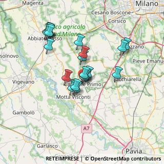 Mappa Via de Amici, 27022 Casorate Primo PV, Italia (6.256)