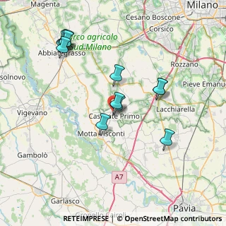 Mappa Via de Amici, 27022 Casorate Primo PV, Italia (7.65167)