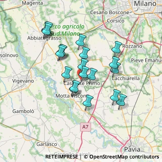 Mappa Via de Amici, 27022 Casorate Primo PV, Italia (6.363)