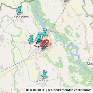 Mappa Via Oslavia, 27029 Vigevano PV, Italia (4.59917)