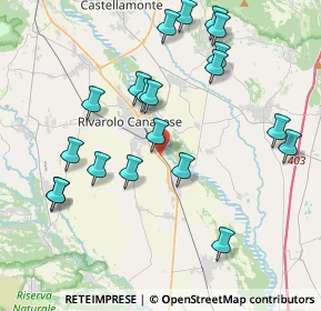 Mappa SS 460 di Ceresole, 10086 Rivarolo Canavese TO, Italia (4.2465)