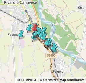 Mappa SS 460 di Ceresole, 10086 Rivarolo Canavese TO, Italia (0.4435)