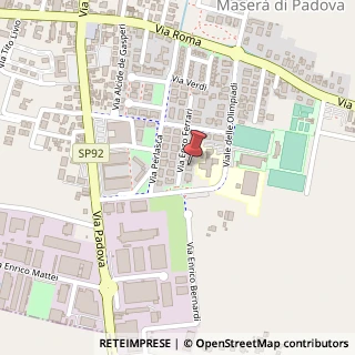 Mappa Via Enzo Ferrari, 14, 35020 Castelfranco Veneto, Treviso (Veneto)