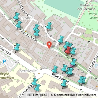 Mappa Via Padre Giulio Granata, 26900 Lodi LO, Italia (0.08077)