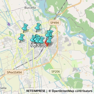 Mappa Via G. Matteotti, 27029 Vigevano PV, Italia (1.22909)