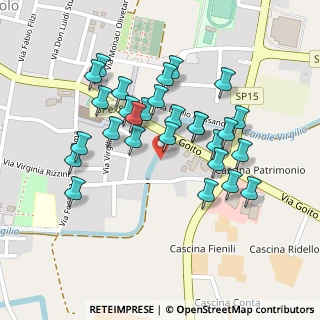 Mappa Via Damiano Chiesa, 46040 Guidizzolo MN, Italia (0.20714)
