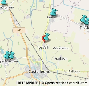 Mappa Via Maltraversa, 26012 Castelleone CR, Italia (3.33727)