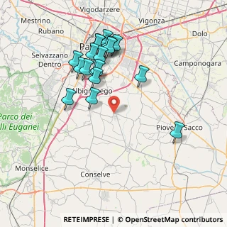 Mappa Via Roma, 35020 Casalserugo PD, Italia (7.5745)