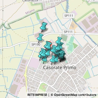 Mappa Via Don Colzani, 27022 Casorate primo PV, Italia (0.27643)