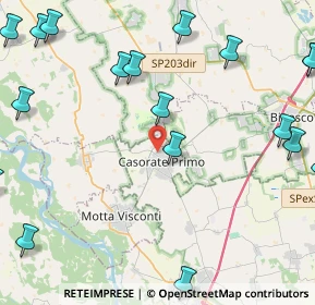 Mappa Via Don Colzani, 27022 Casorate primo PV, Italia (6.5845)